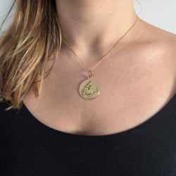 Médaille en or jaune et or rose - Castafiore