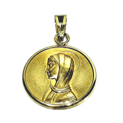 Médaille en or jaune et or rose - Castafiore