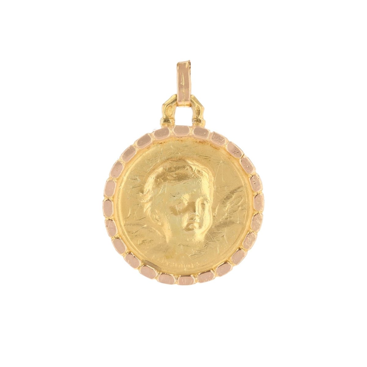 Médaille en or jaune et or rose - Castafiore