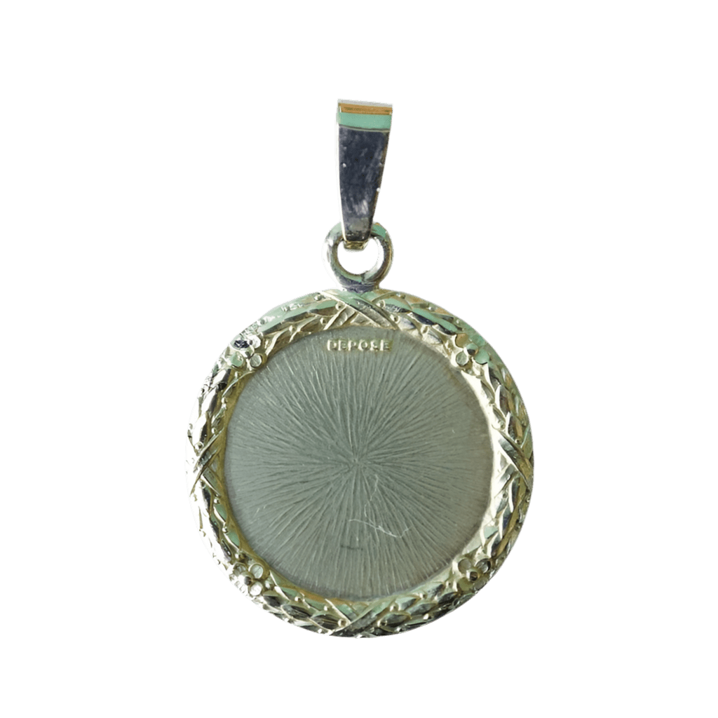Médaille en or jaune, rubis et diamants - Castafiore