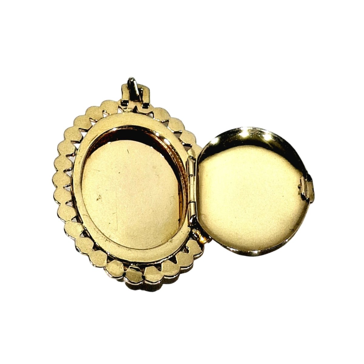 Médaille en or rose et perle - Castafiore