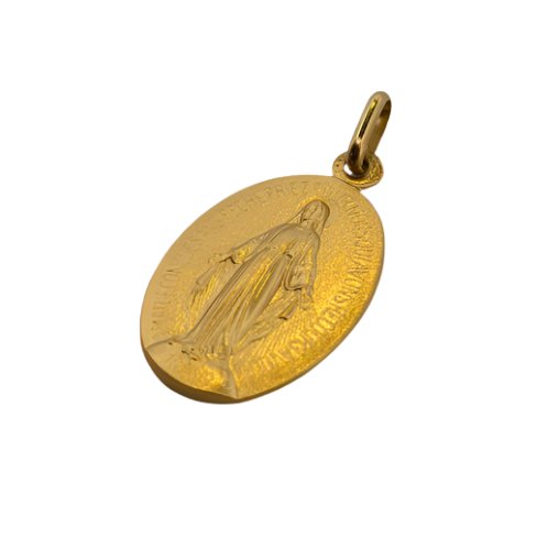 Médaille Miraculeuse en or jaune - Castafiore