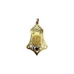 Médaille PL DASSET en or jaune - Castafiore