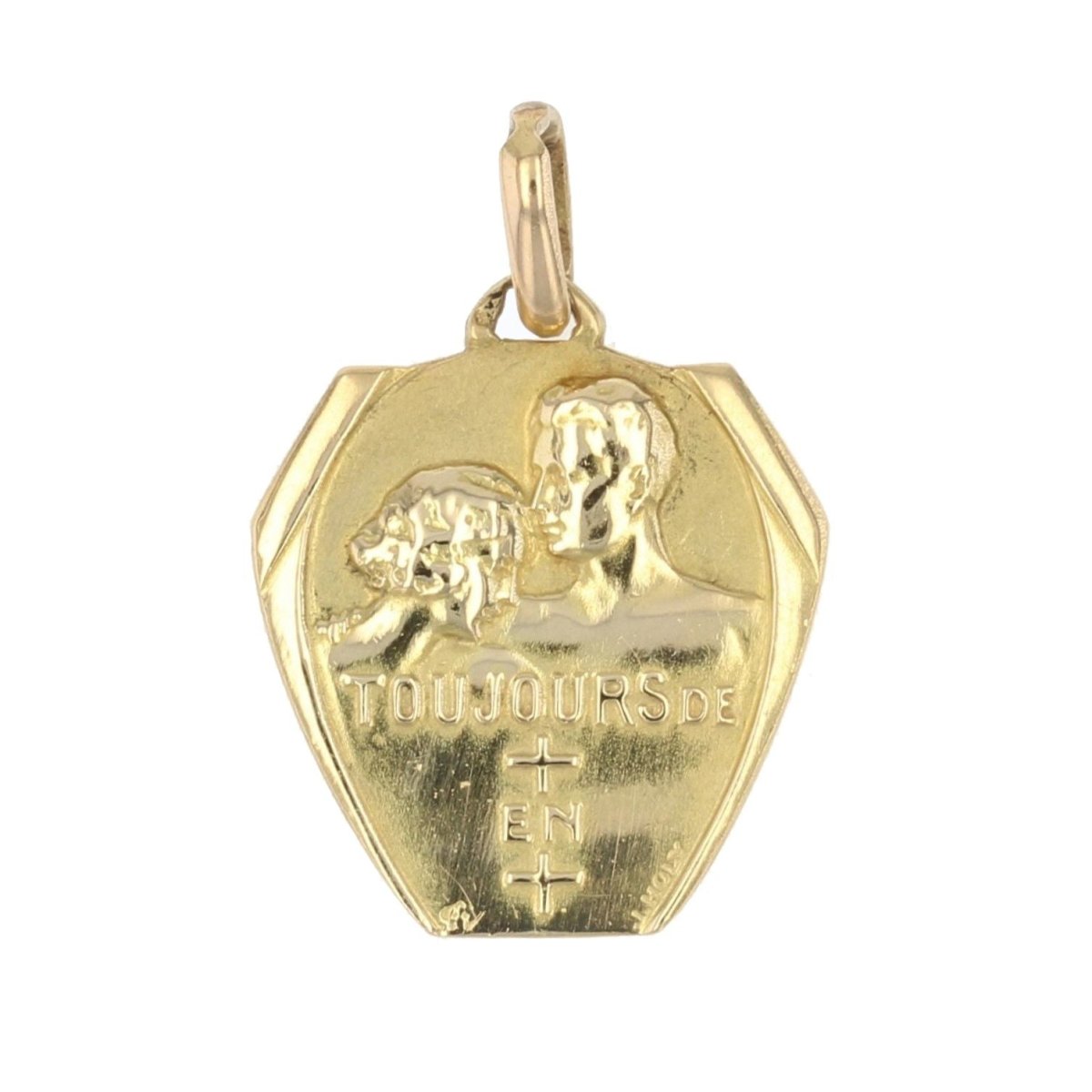 Médaille Toujours de + en + en or - Castafiore