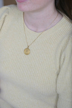 Médaillon Ouvrant Guirlande Or jaune - Castafiore