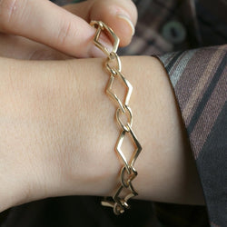 MELLERIO Bracelet chaine or jaune - Castafiore