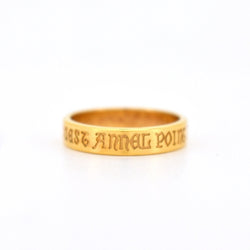 Mellerio - L'annel - Anneau or 18 carats écriture provençale - Castafiore