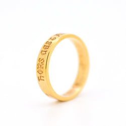 Mellerio - L'annel - Anneau or 18 carats écriture provençale - Castafiore