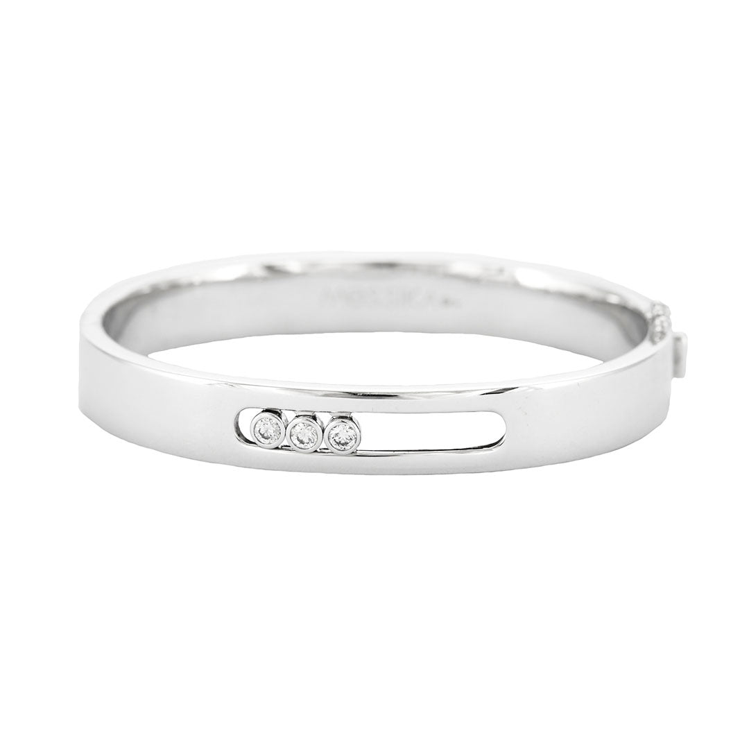 MESSIKA – Bracelet Move Diamant Or Blanc - Castafiore