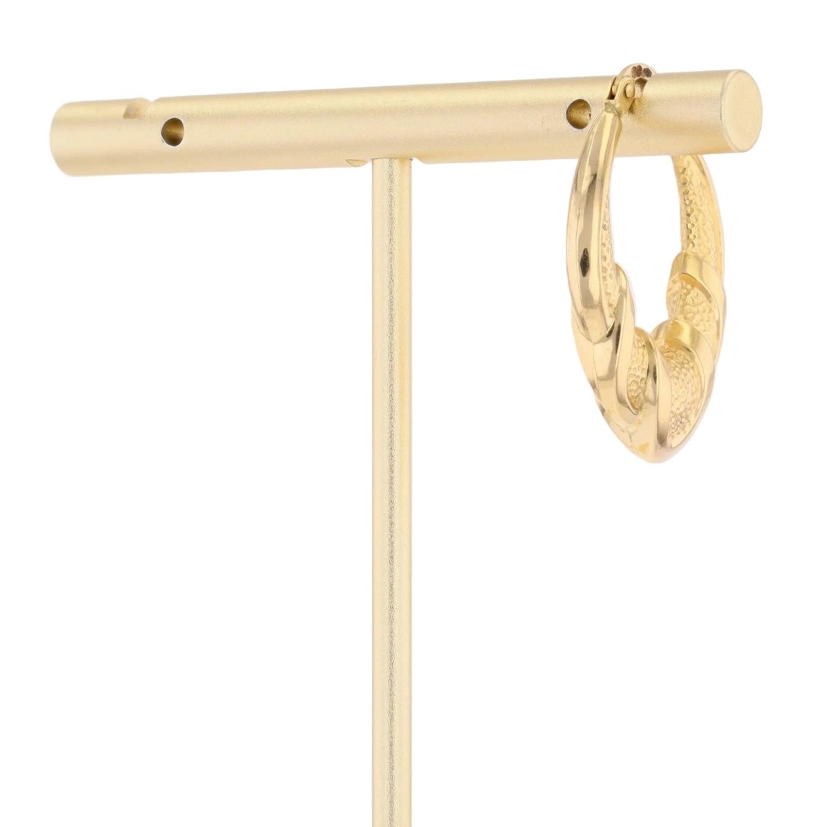 Mono boucle d'oreille Créole en or jaune - Castafiore