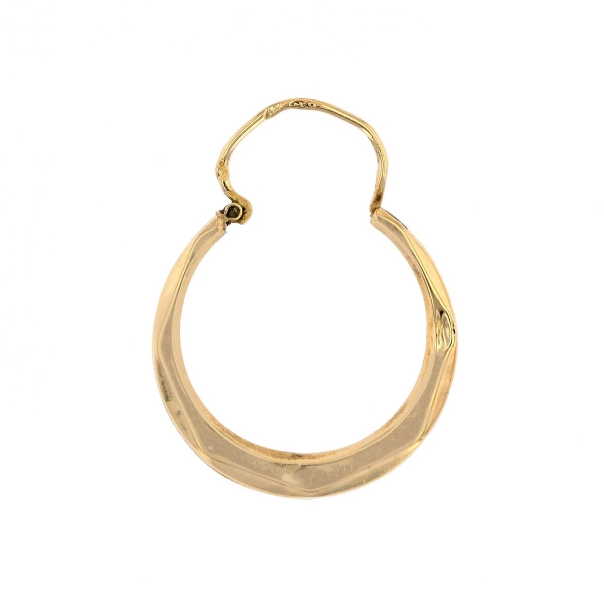 Mono boucle d'oreille Créole en or jaune - Castafiore