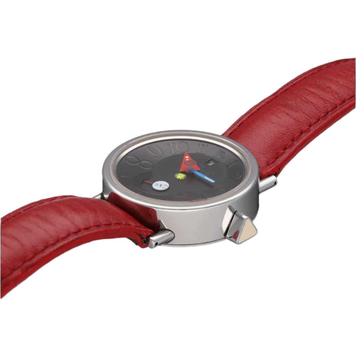 Montre Alain Silberstein en acier BODONI Série limitée à 500 exemplaires Automatique vers 1995 - Castafiore