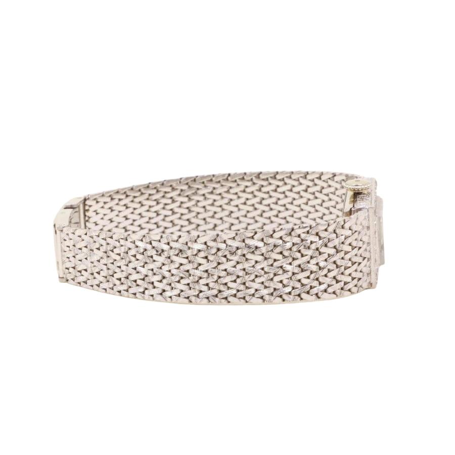 Montre Art Déco or blanc diamants - Castafiore