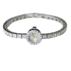 Montre ASTRAL en or blanc et diamants - Castafiore
