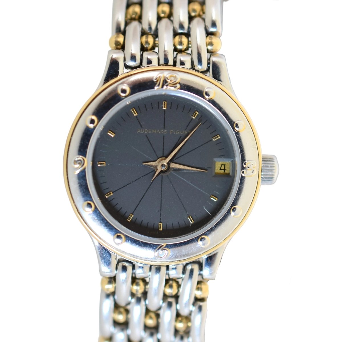 Montre AUDEMARS PIGUET "Meridian" en or jaune et acier - Castafiore