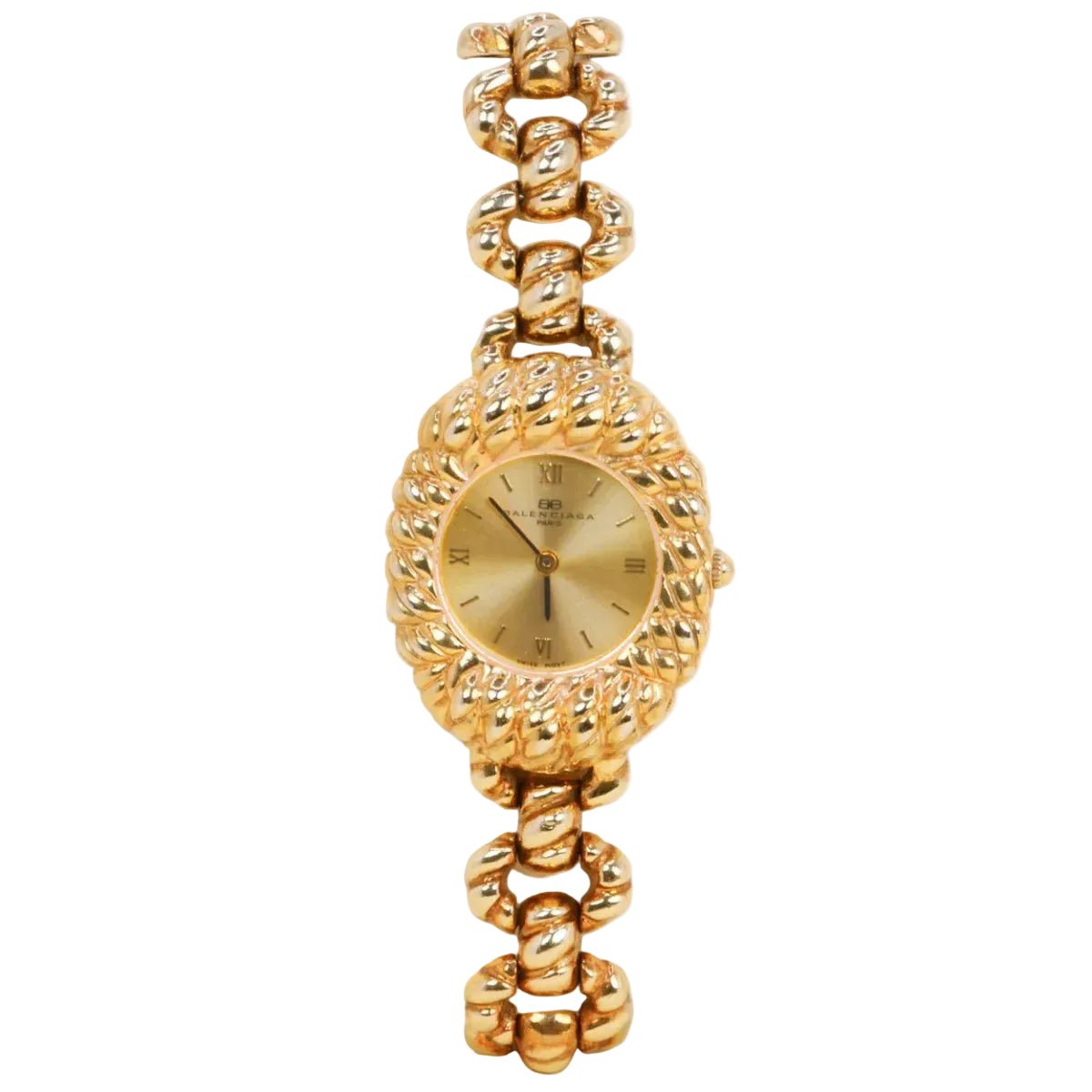 Montre BALENCIAGA en or jaune - Castafiore