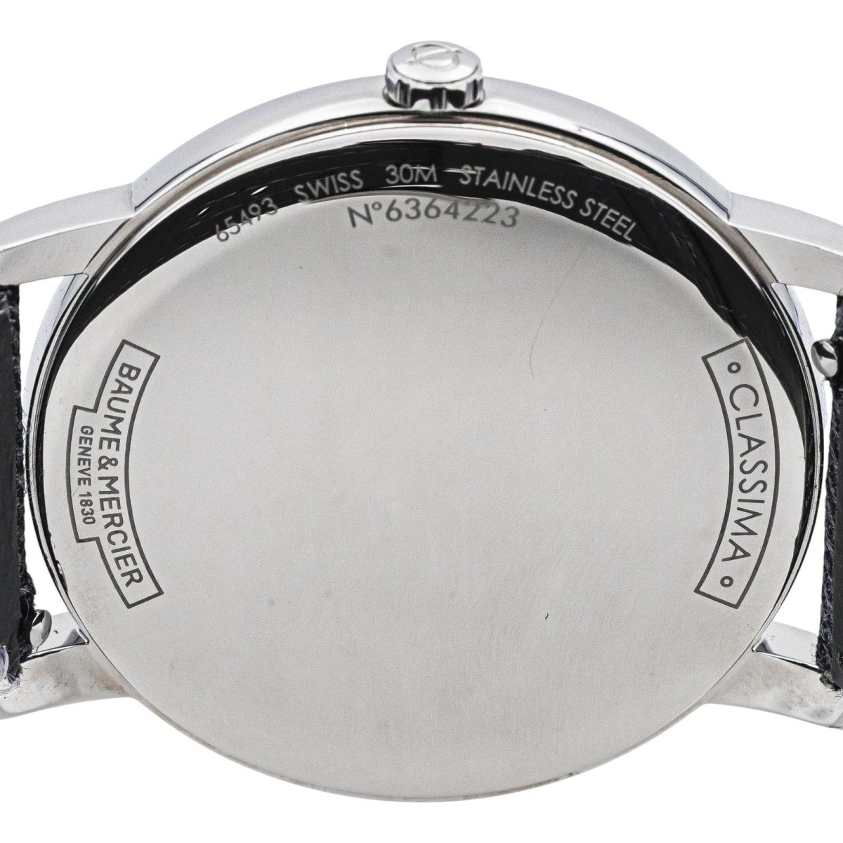 Montre BAUME & MERCIER "Classima" en acier - Castafiore