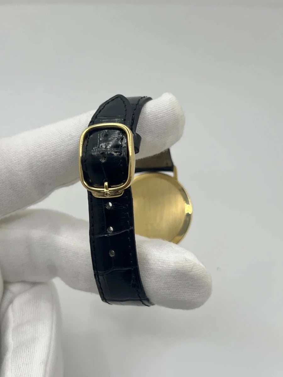 Montre BAUME & MERCIER "Classima" en or jaune, acier et cuir - Castafiore