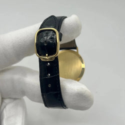 Montre BAUME & MERCIER "Classima" en or jaune, acier et cuir - Castafiore