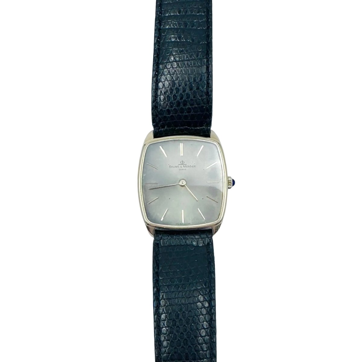 Montre BAUME & MERCIER en or jaune et cuir - Castafiore