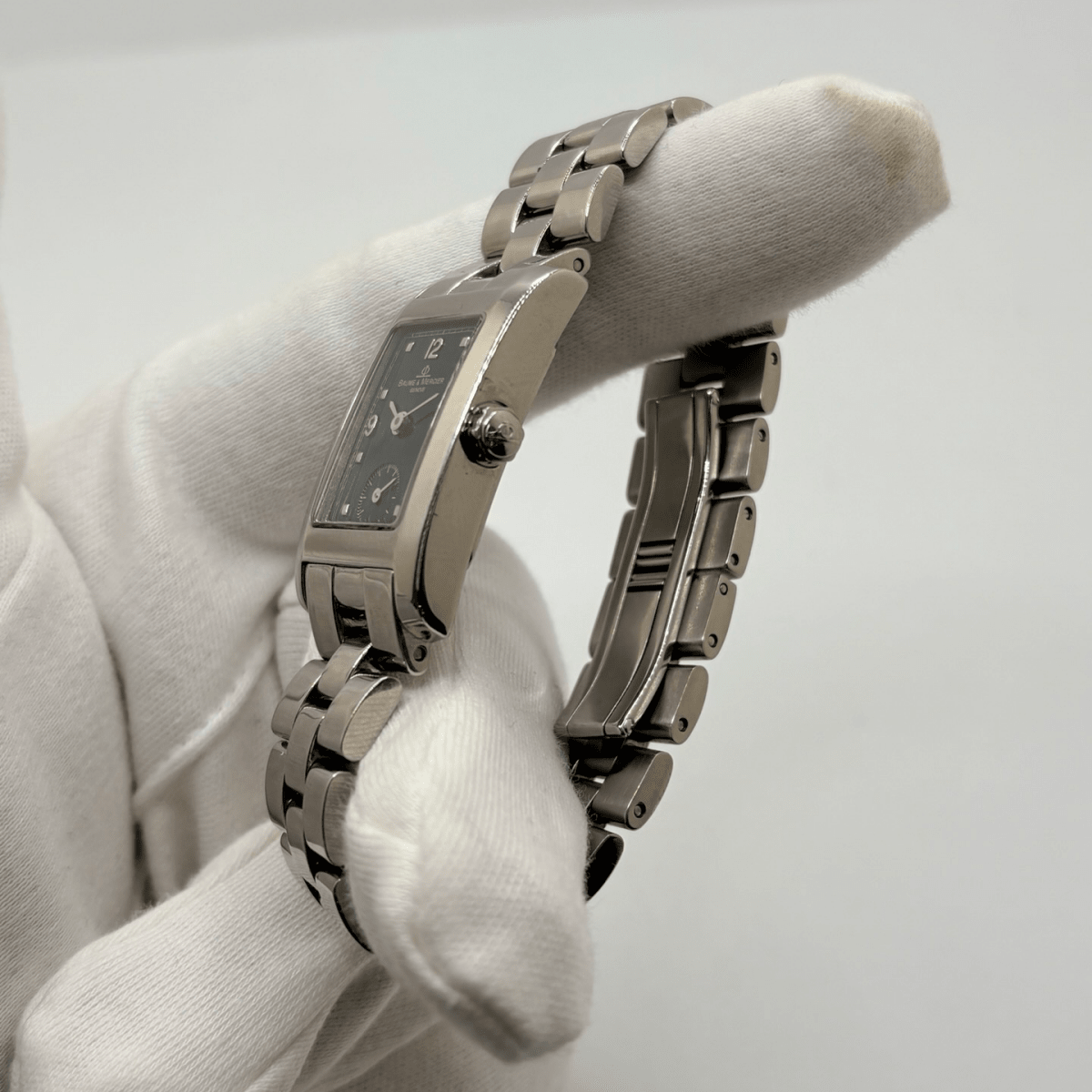 Montre BAUME & MERCIER "Hampton" en acier inoxydable - Castafiore
