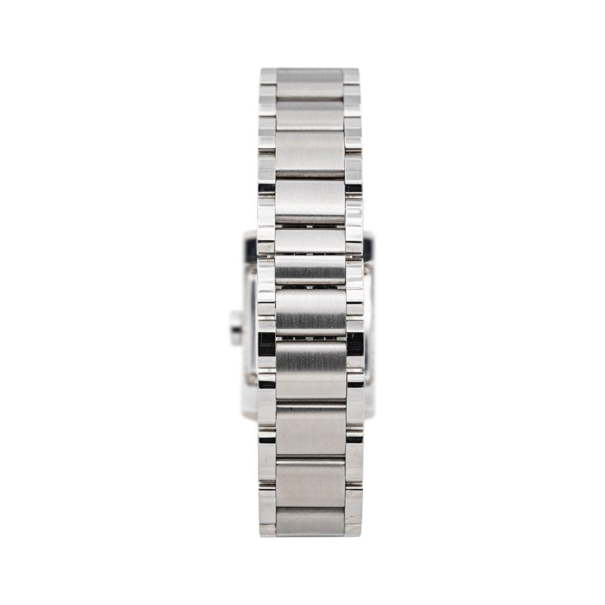Montre BAUME & MERCIER "Hampton" en acier, nacre et diamants - Castafiore