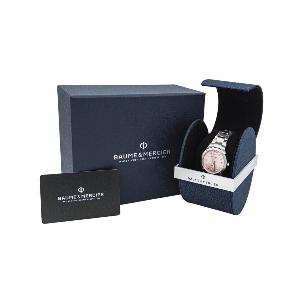 Montre BAUME & MERCIER "Riviera" en acier - Castafiore