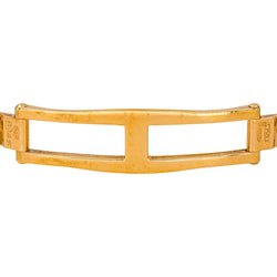 Montre BAUME & MERCIER "Riviera" en or jaune et quartz - Castafiore