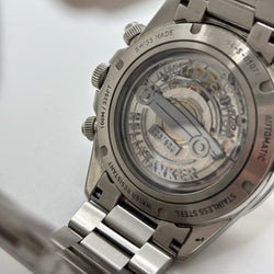 Montre BELL & ROSS "BR V2 Chronograph Heritage" en acier - Castafiore