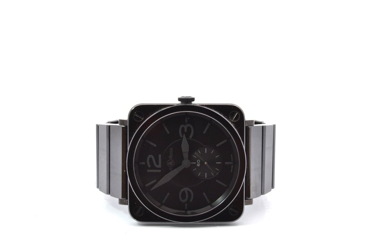 Montre BELL & ROSS "Panthom" en céramic et cristal - Castafiore
