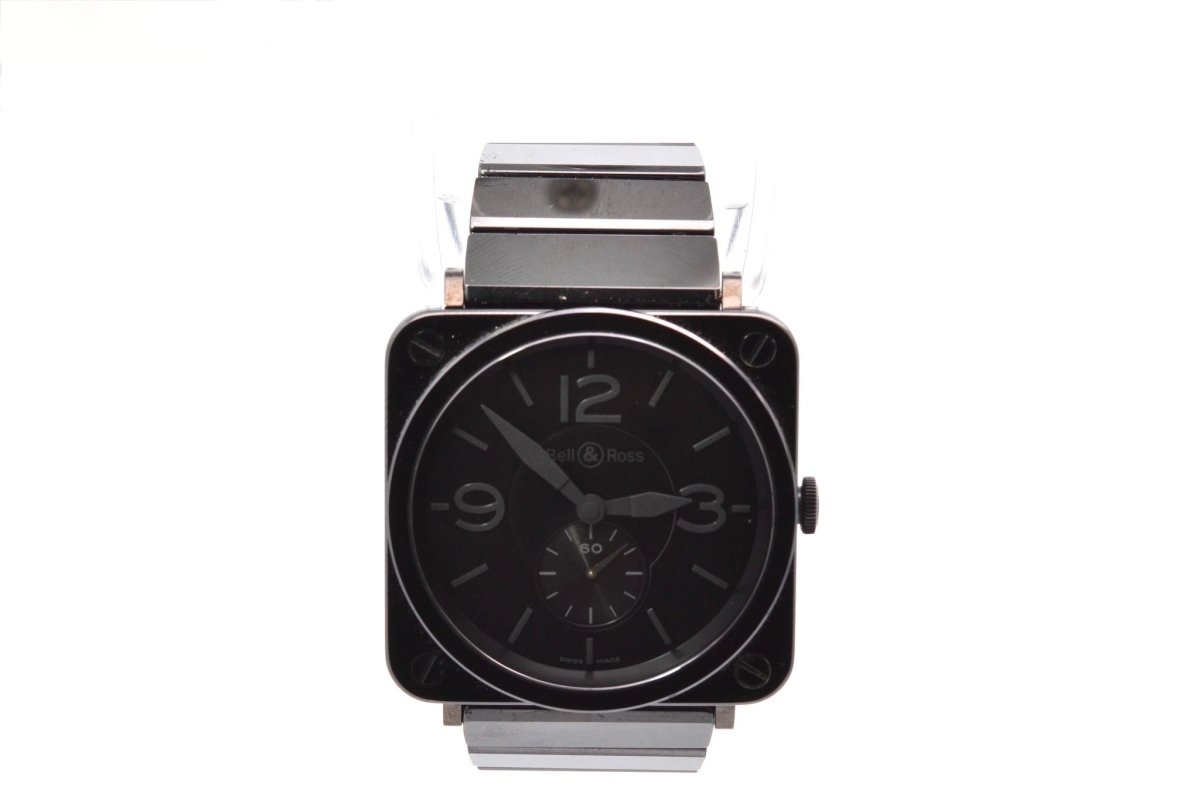Montre BELL & ROSS "Panthom" en céramic et cristal - Castafiore
