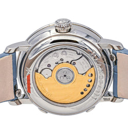 Montre BLANCPAIN "Villeret" en acier, saphir et cuir - Castafiore