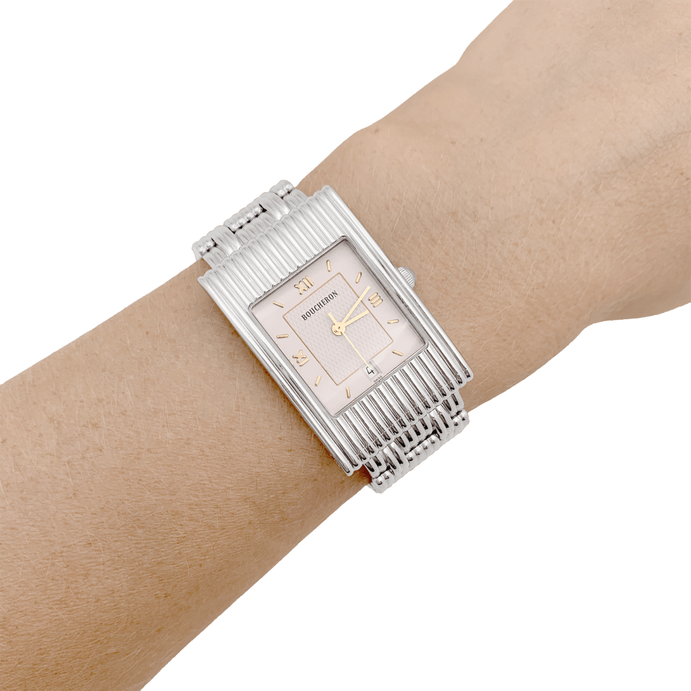 Montre BOUCHERON "Reflet" en acier - Castafiore