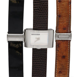 Watch Boucheron Reflet Grand Modèle - Steel - Quartz - 34 x 21 mm - 2008