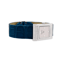 Montre BOUCHERON "Reflet" en acier et cuir - Castafiore