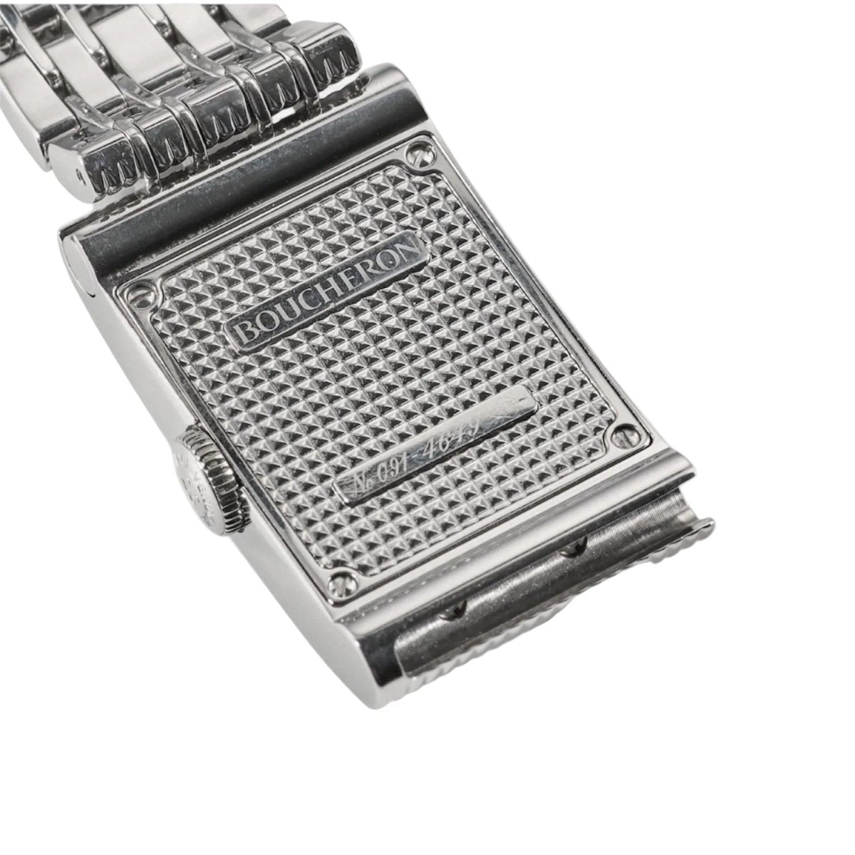 Montre BOUCHERON "Reflet" en acier et diamants - Castafiore