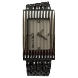 Montre BOUCHERON "Reflet" en acier et diamants - Castafiore