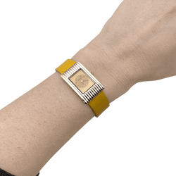 Watch Boucheron, "Reflet", gold and silver steel.