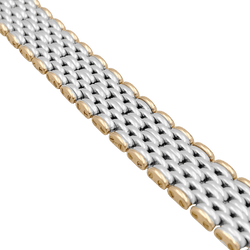 Montre BOUCHERON "Reflet" en or jaune et acier - Castafiore