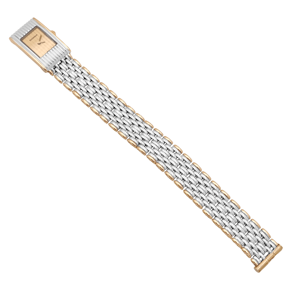 Montre BOUCHERON "Reflet" en or jaune et acier - Castafiore