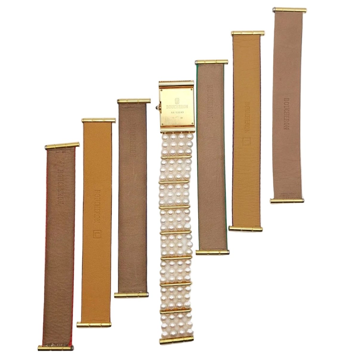 Montre BOUCHERON "Reflet" en or jaune et diamants - Castafiore