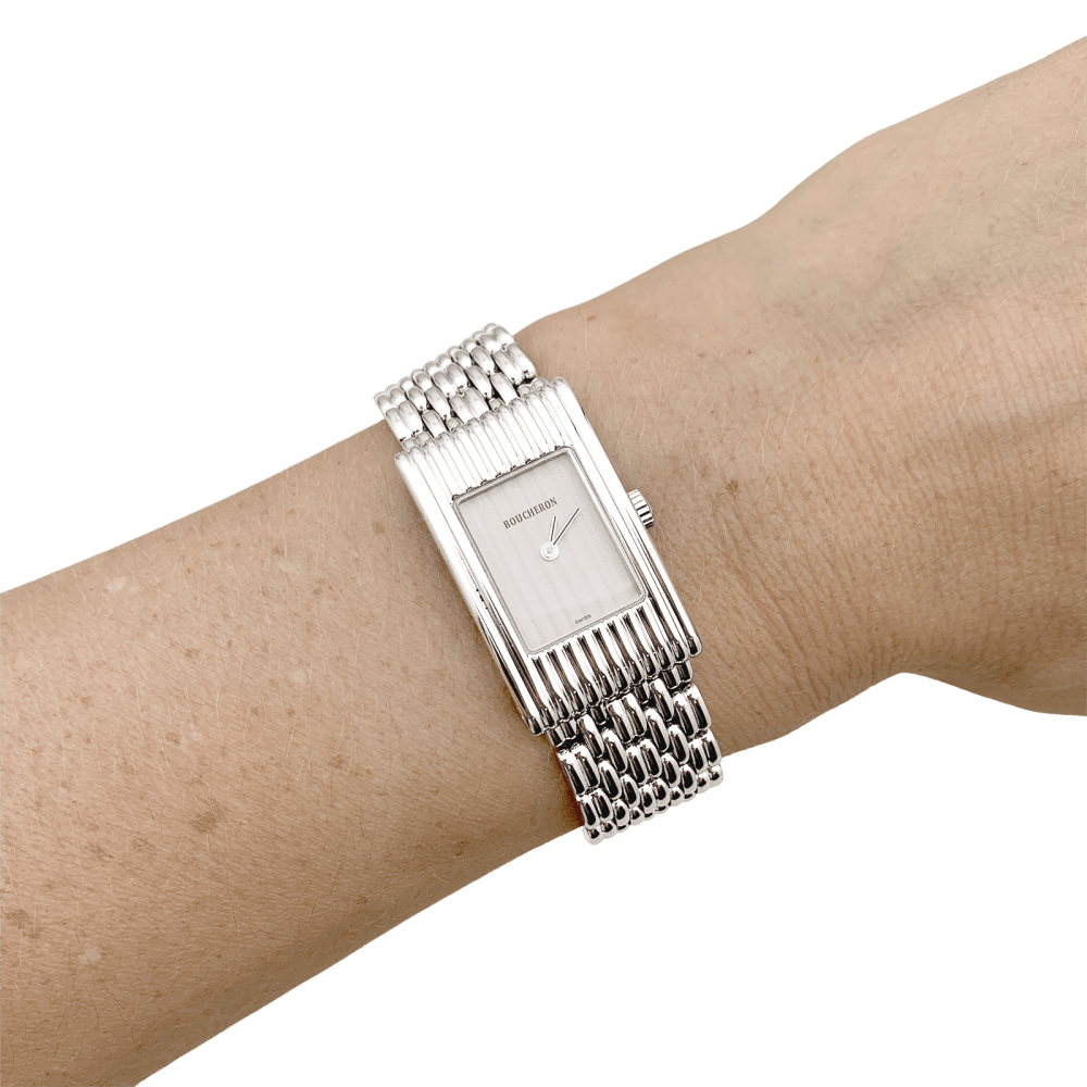 Montre BOUCHERON "Reflet" PM en acier - Castafiore