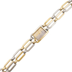 Montre Boucheron vintage, deux ors. - Castafiore