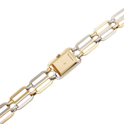 Montre Boucheron vintage, deux ors. - Castafiore