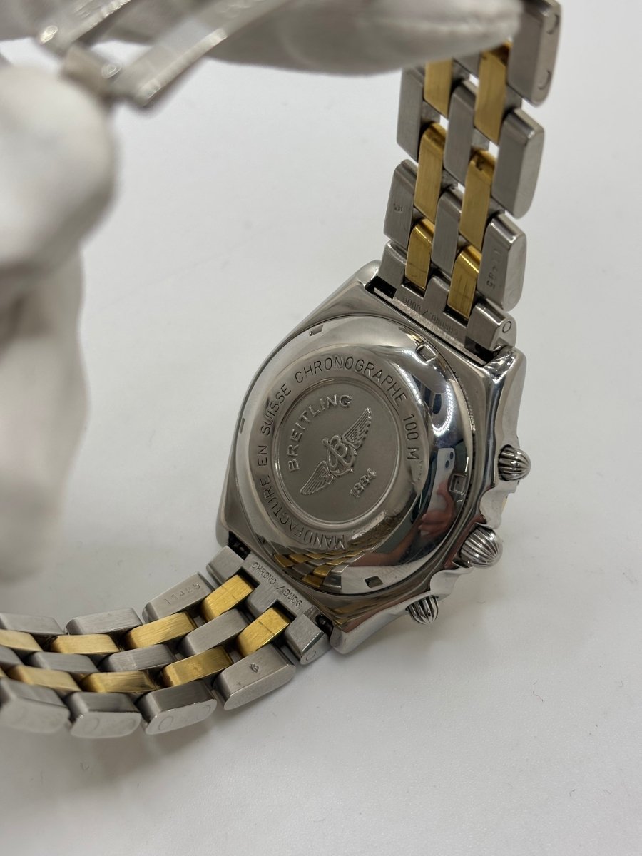 Montre Breitling Chronomat en or et acier - Castafiore