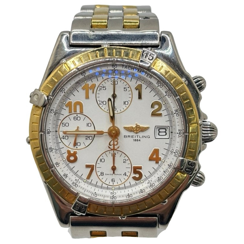 Montre Breitling Chronomat en or et acier - Castafiore