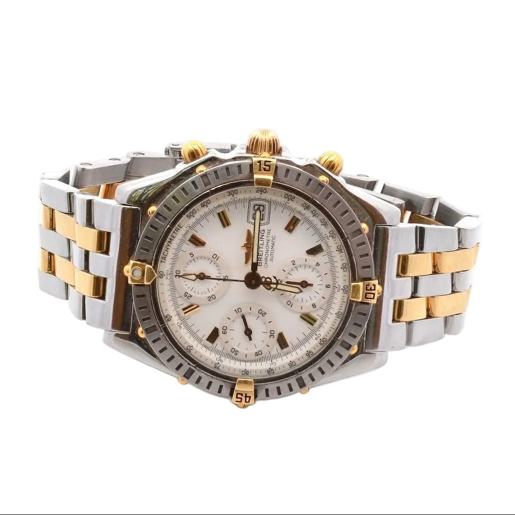 Watch Breitling Chronomat in steel and gold