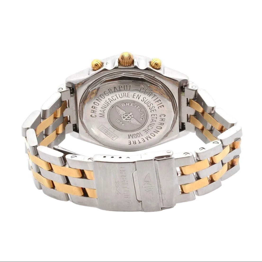 Watch Breitling Chronomat in steel and gold