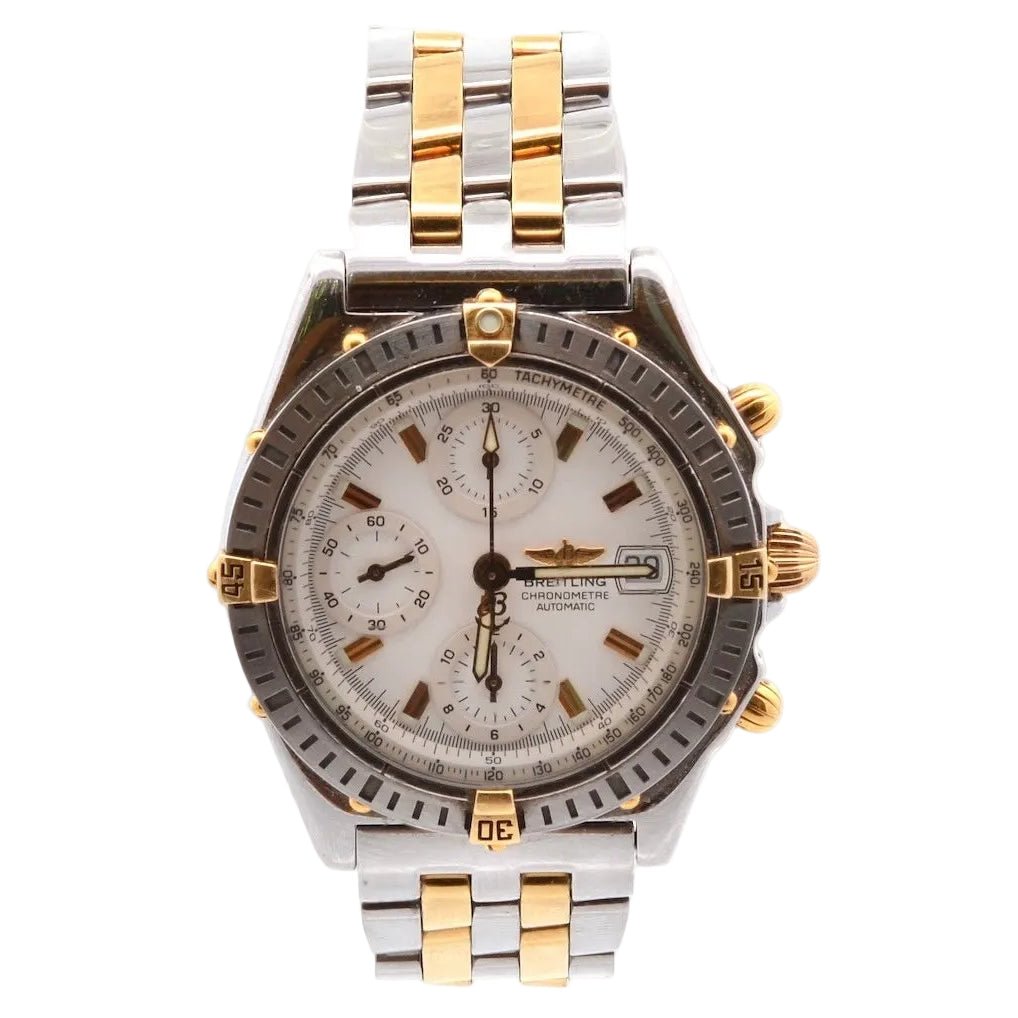 Watch Breitling Chronomat in steel and gold