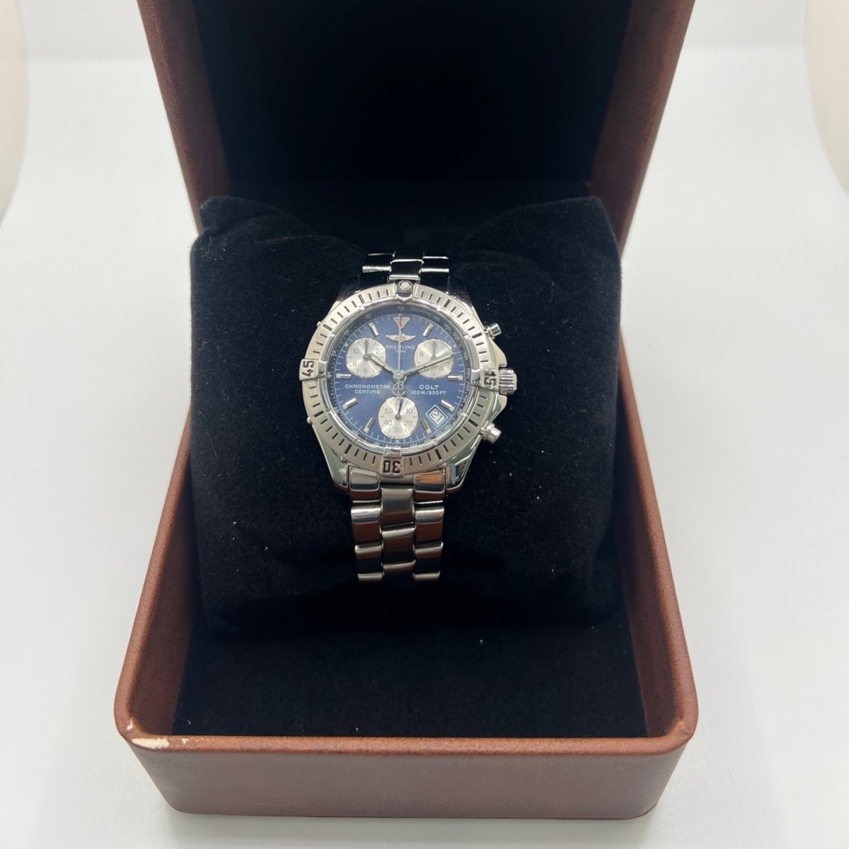 Montre BREITLING "Colt Chronograph" en acier - Castafiore